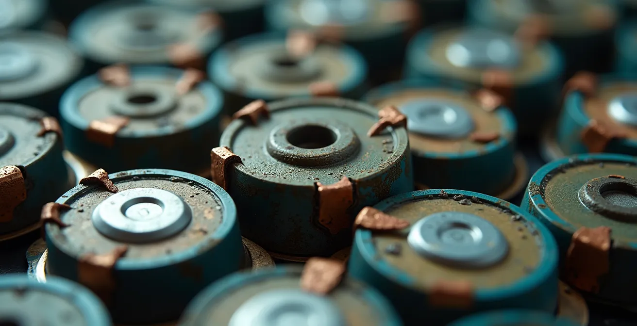 Processus de démontage et recyclage des batteries lithium-ion de trottinettes électriques