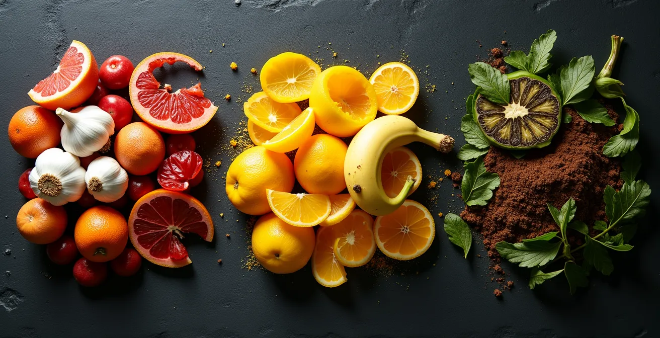 Classification visuelle des déchets selon leur niveau de risque pour le lombricomposteur