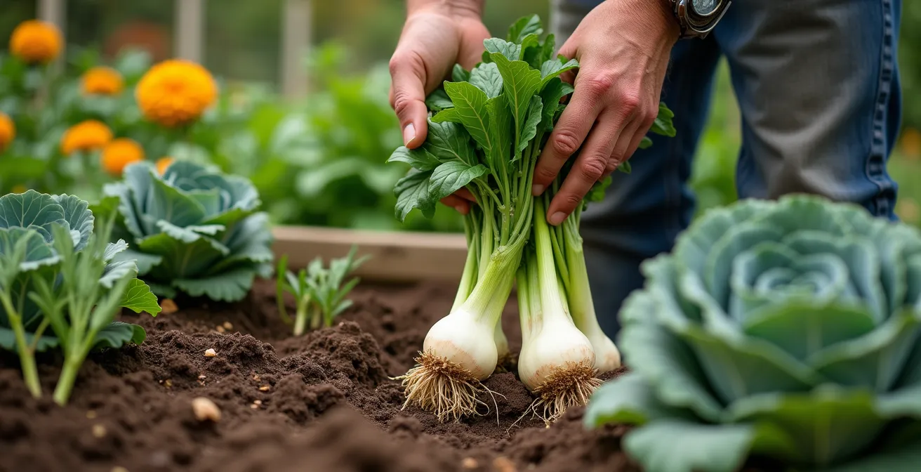 Légumes prospérant dans un sol argileux amélioré avec différentes techniques de culture