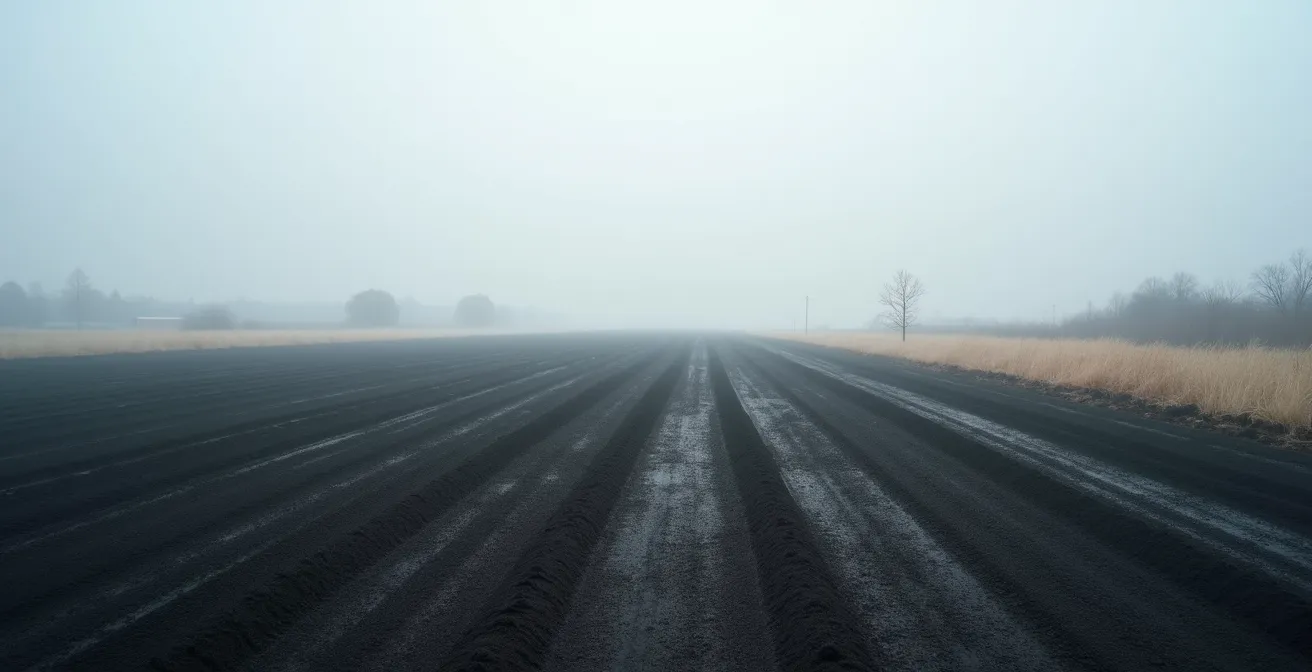 Technique de bâchage pour éradiquer la Renouée du Japon sur un terrain envahi