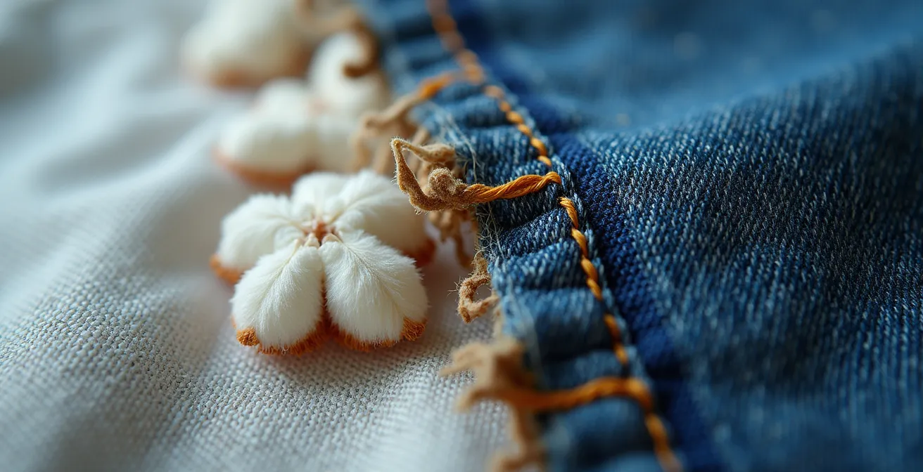 Composition visuelle montrant différents types de textiles acceptés et refusés dans les bornes de collecte